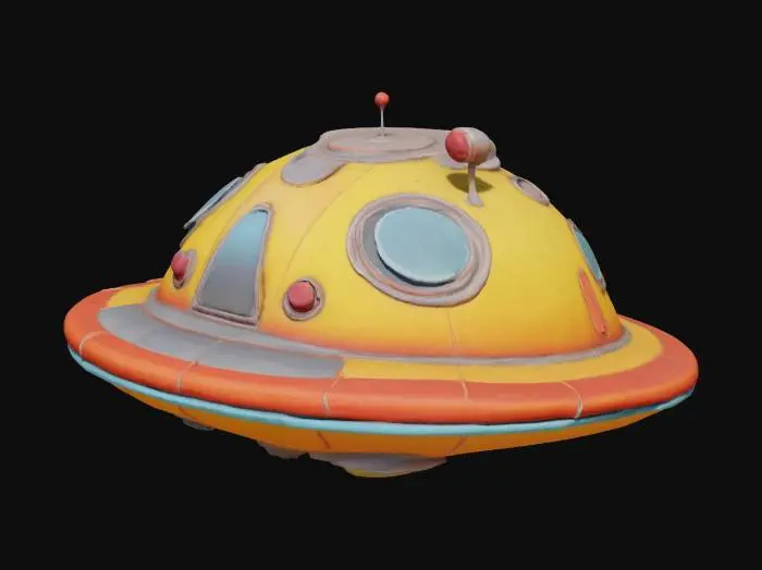 3D model for Flying Saucer Adventure