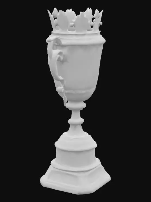 3D model for A shiny inspiring golden trophy