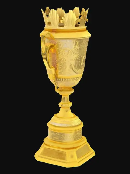 3D model for A shiny inspiring golden trophy
