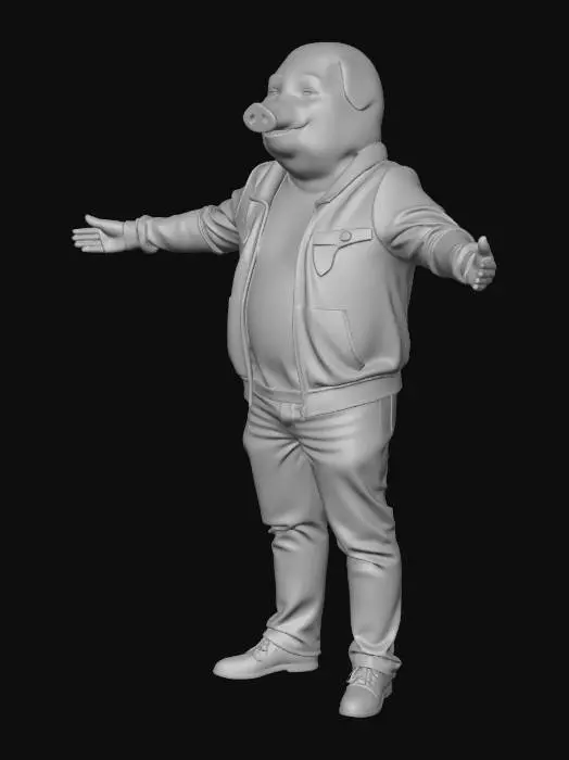 3D model for Porcine Pose