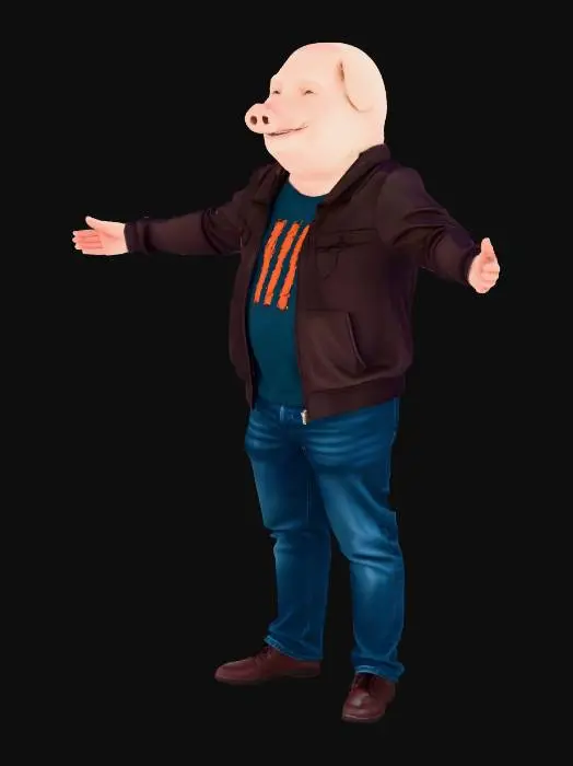 3D model for Porcine Pose