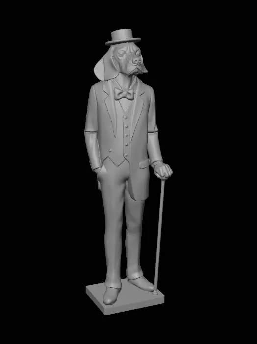 3D model for The Dapper Beagle