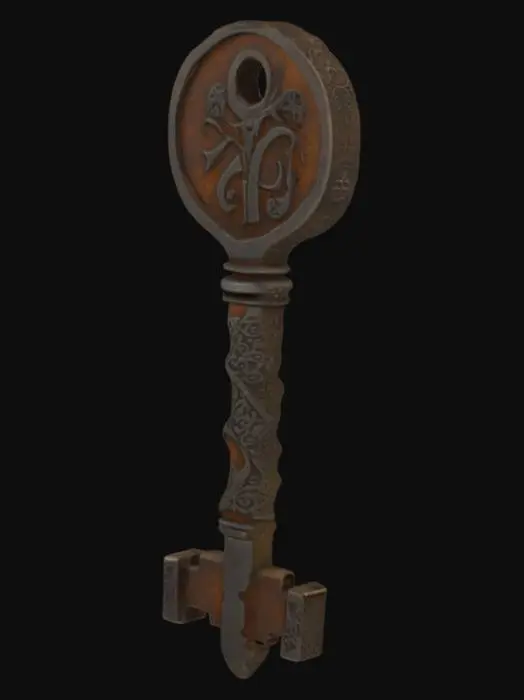 3D model for Ancient Symbolic Key