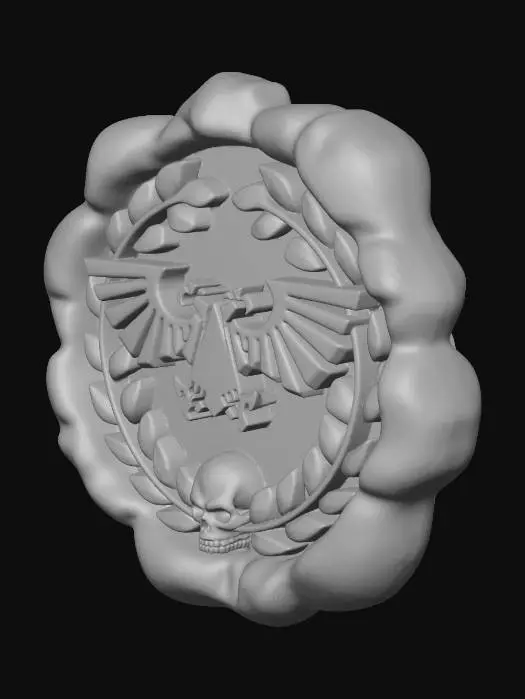 3D model for Wax Seal Emblem