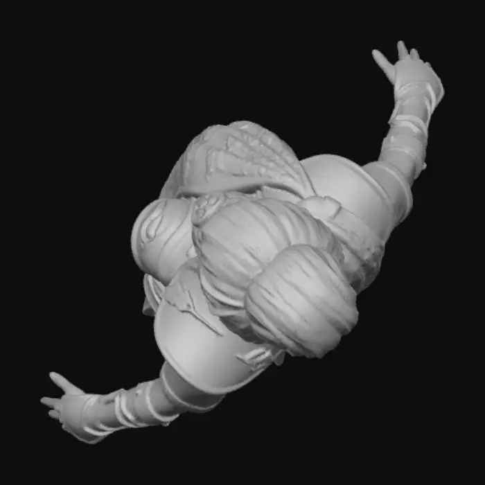 3D model for Laurel Shield Maiden