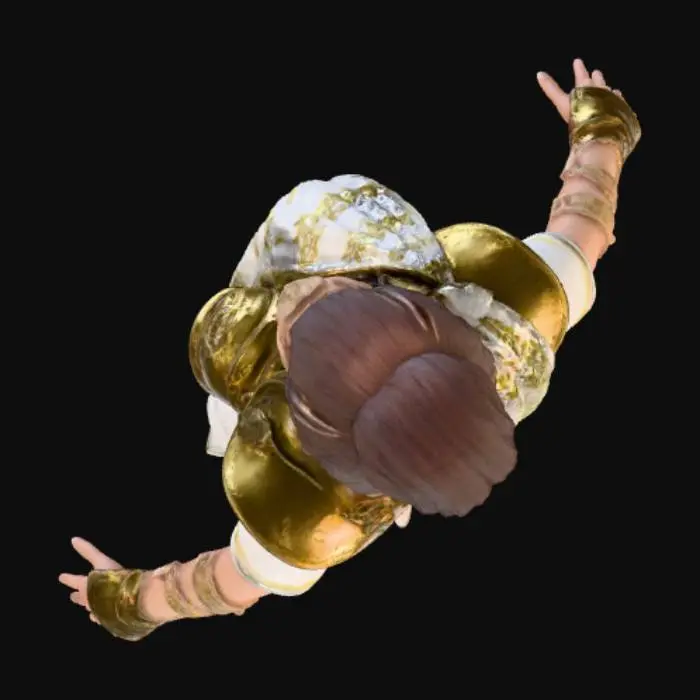 3D model for Laurel Shield Maiden