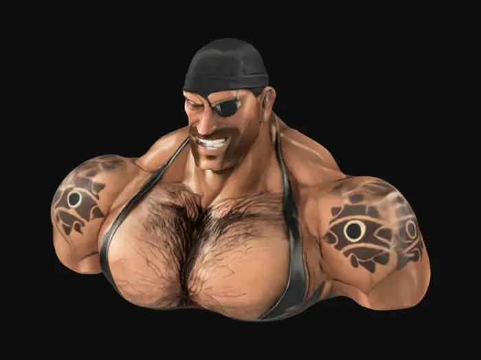 3D model for Manly Hero