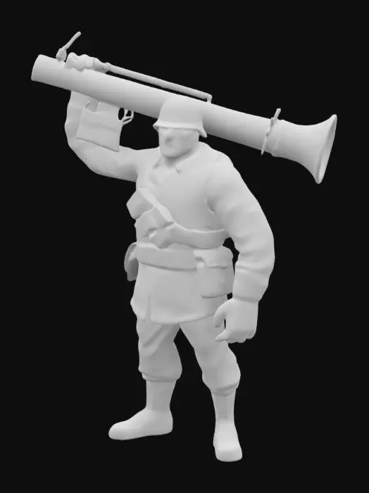 3D model for Rocket Soldier
