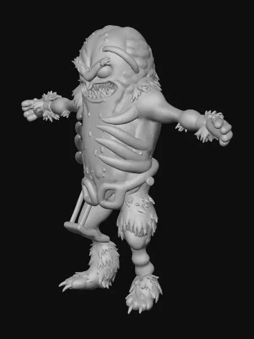 3D model for Pickle Beast, #Halloween2025#