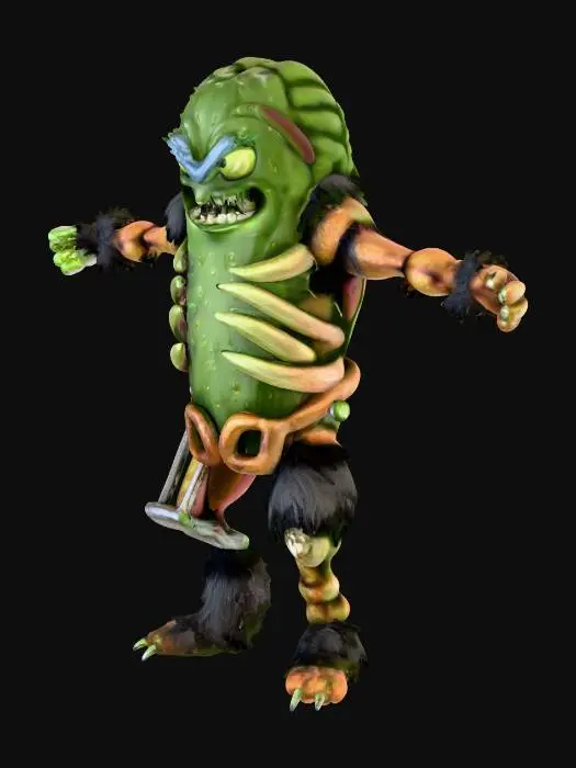 3D model for Pickle Beast, #Halloween2025#