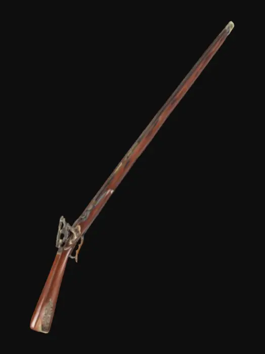 3D model for Kentucky Long Rifle