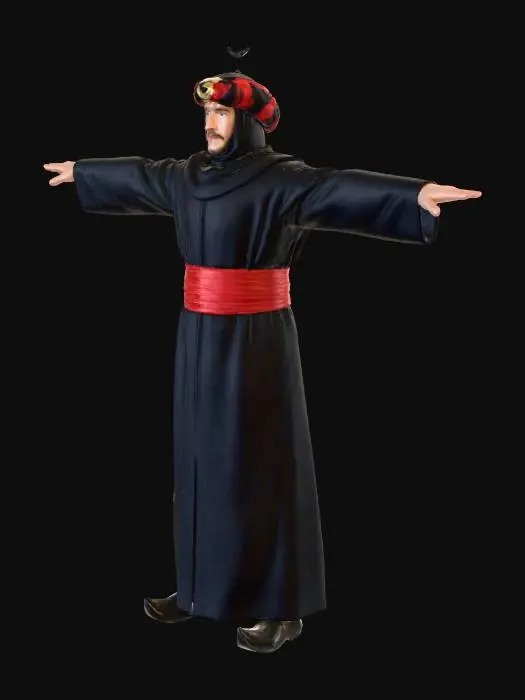 3D model for Sorcerer open hands