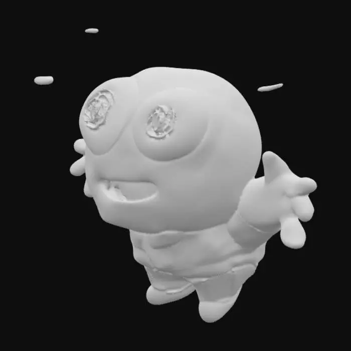 3D model for Bubble Kid