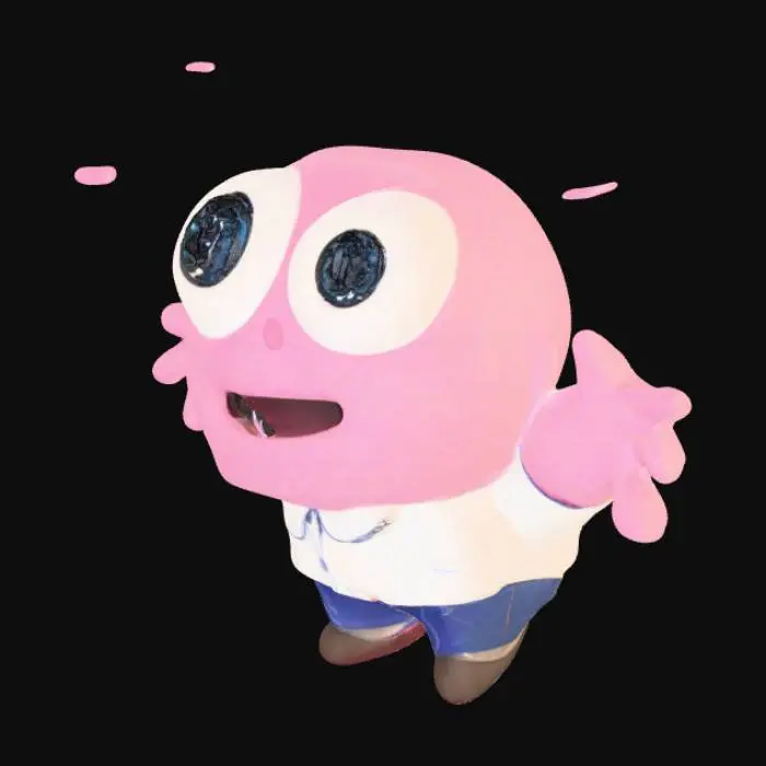 3D model for Bubble Kid