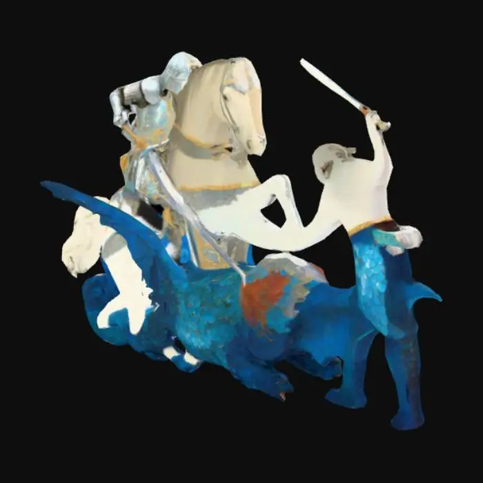 3D model for The Dragon's Defeat