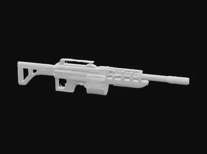 3D model for Explosive slug thrower gun