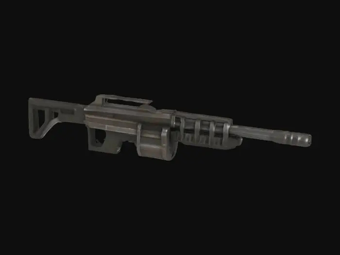 3D model for Explosive slug thrower gun