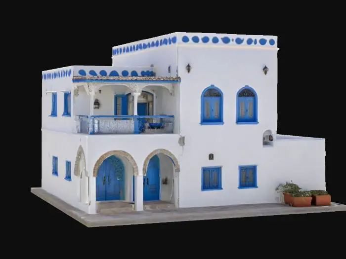 3D model for Tunisian House