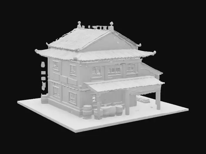 3D model for Mountain Tea House