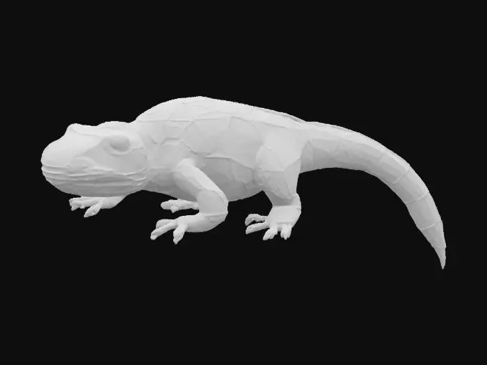 3D model for Sketchy Salamander , #SketchTo3D#