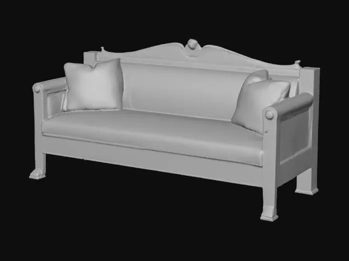 3D model for Alexander III Russian Sofa