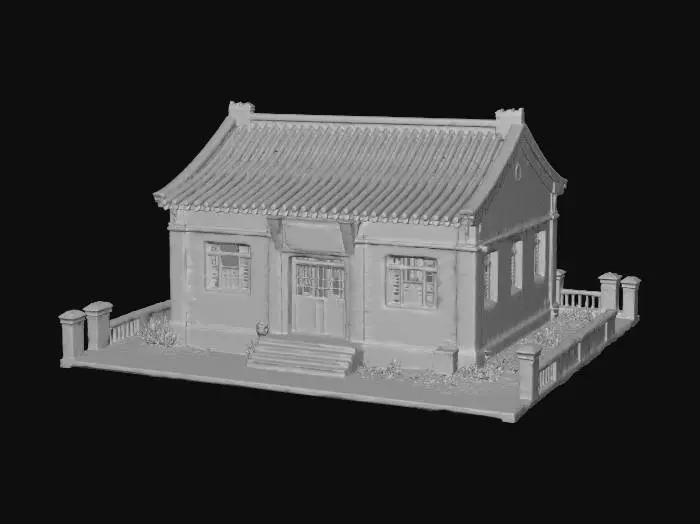 3D model for Chinese Brick House