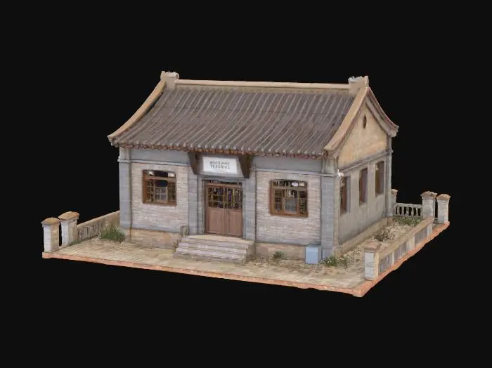3D model for Chinese Brick House