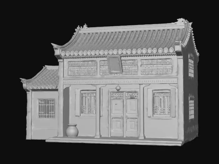 3D model for Traditional Chinese House