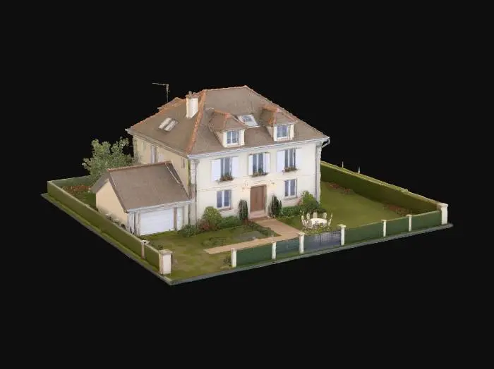3D model for Charming French Villa