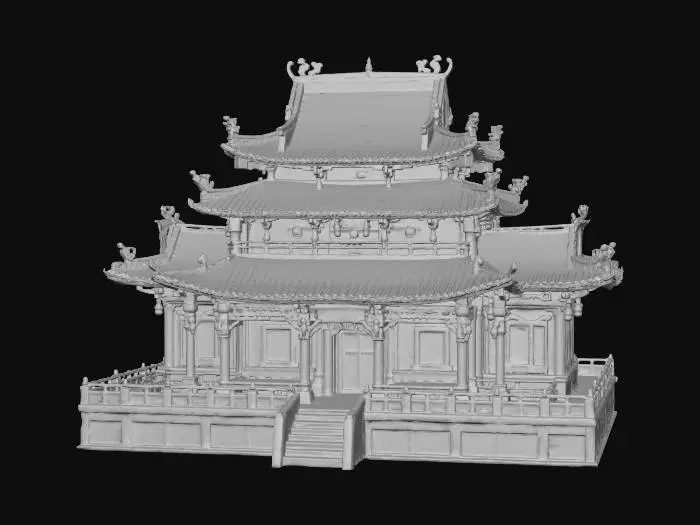 3D model for Zen Harmony Pagoda