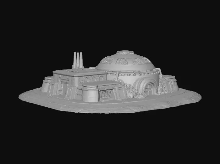 3D model for Desert Dome House