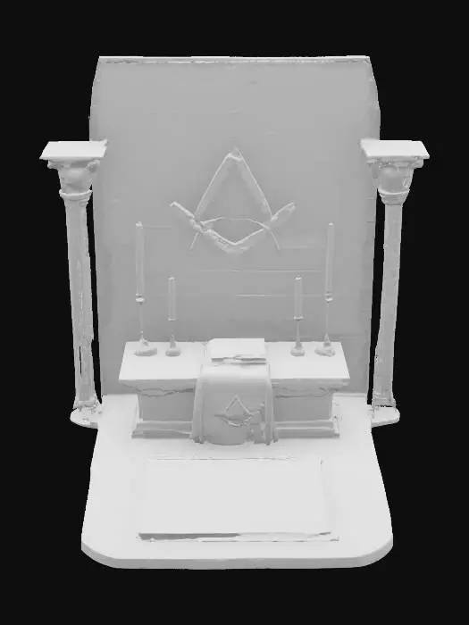 3D model for Masonic Chamber, #arch#
