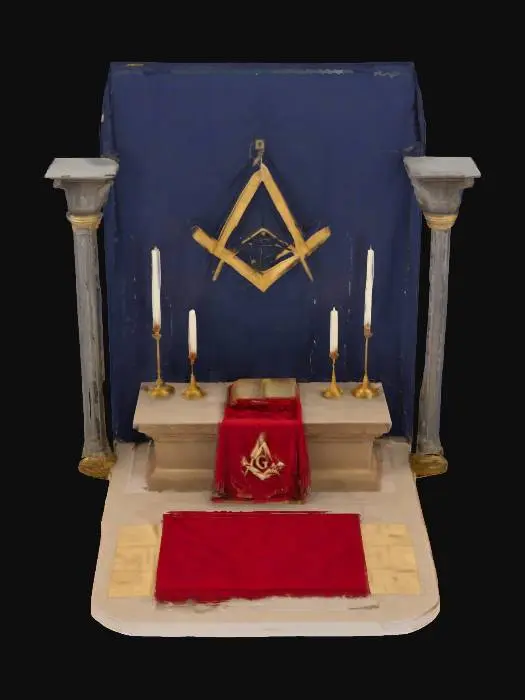 3D model for Masonic Chamber, #arch#