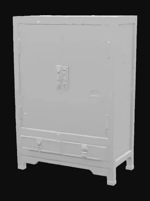 3D model for Birds and Blossoms Cabinet