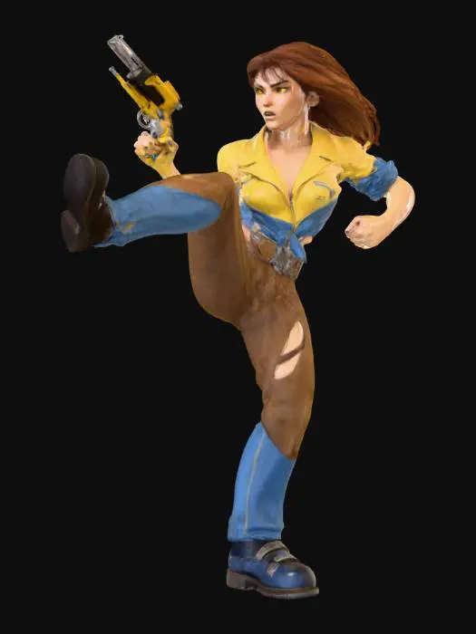 3D model for Julia Chase from ODT Escape Or Die Trying