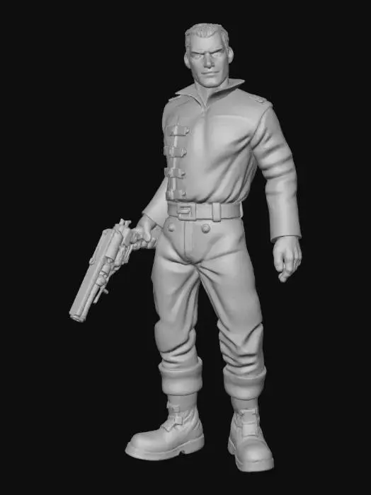 3D model for Ike Hawkins from ODT Escape Or Die Trying