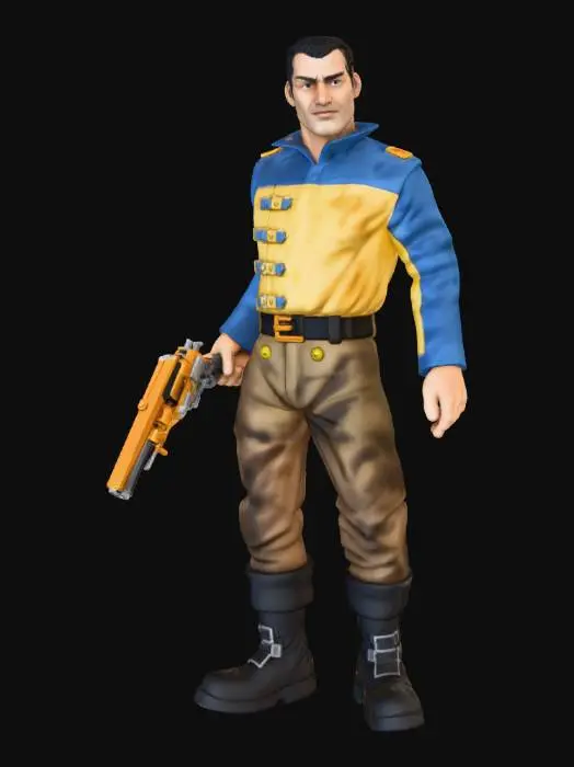 3D model for Ike Hawkins from ODT Escape Or Die Trying