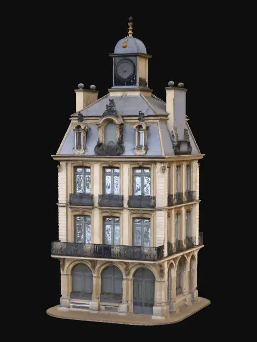 3D model for A parisian building