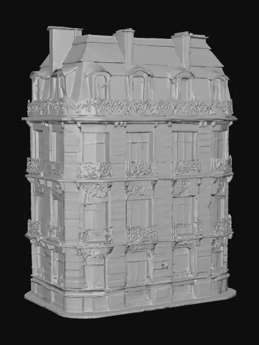 3D model for A parisian building 