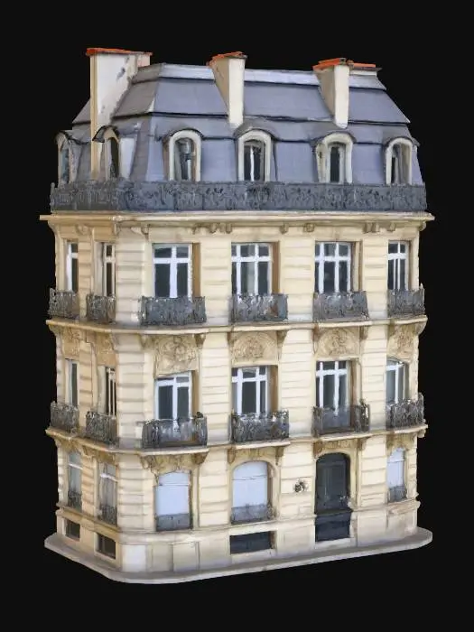 3D model for A parisian building 