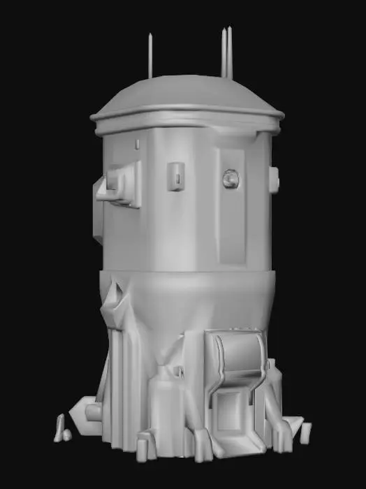 3D model for Futuristic Watchtower