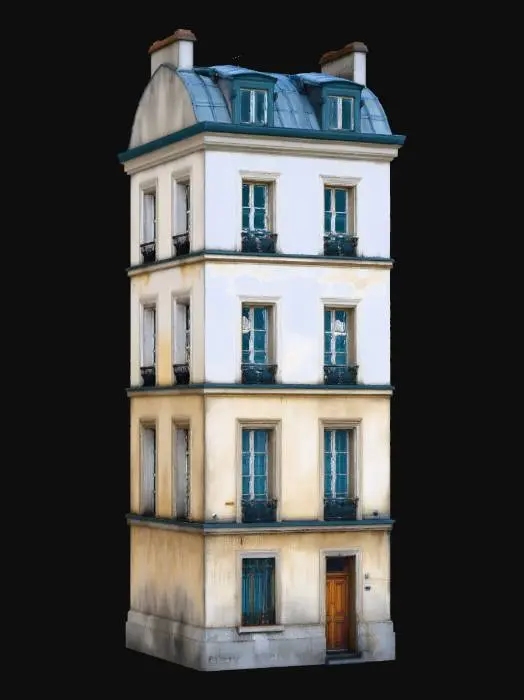 3D model for Parisian building