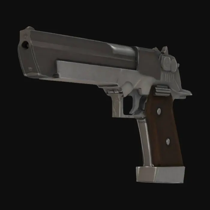 3D model for 44 handgun losely based off deagle