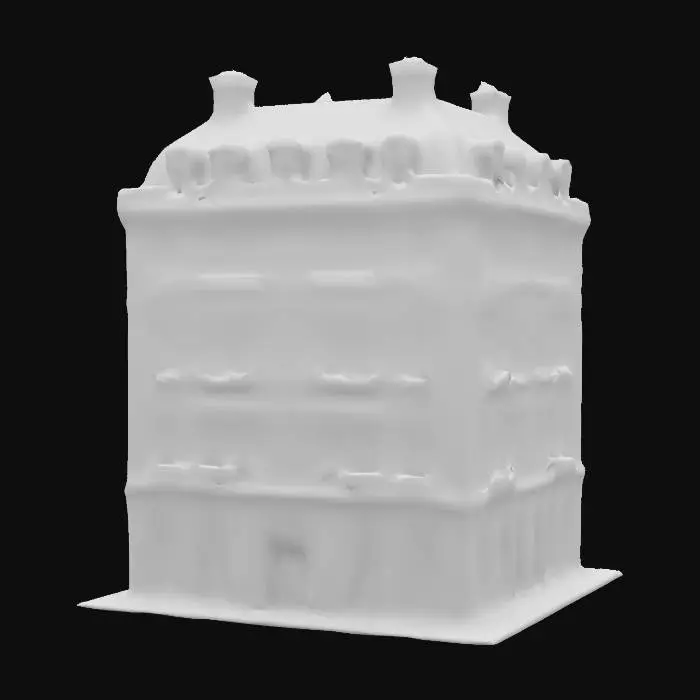 3D model for Create assests of a individual parisian residential haussmanian buildings to use as a skybox