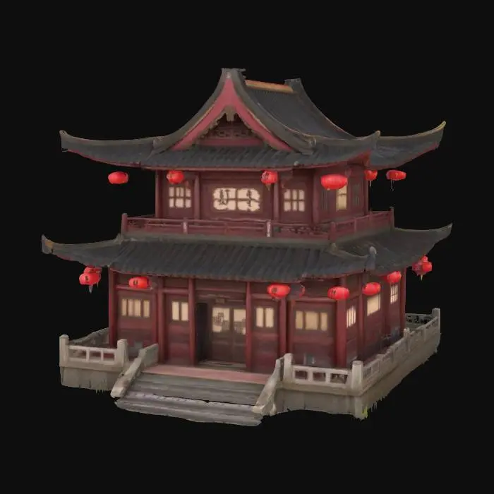 3D model for Pagoda Serenity