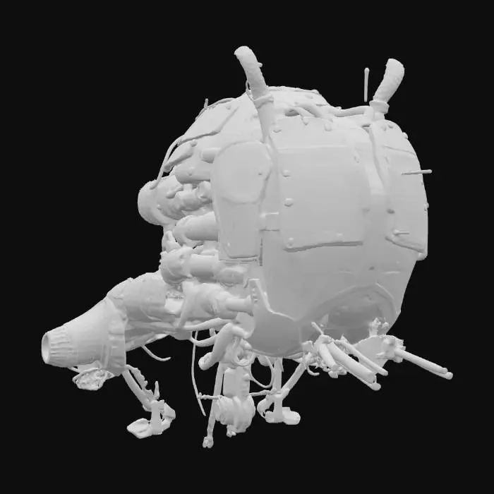 3D model for Star war style greebles