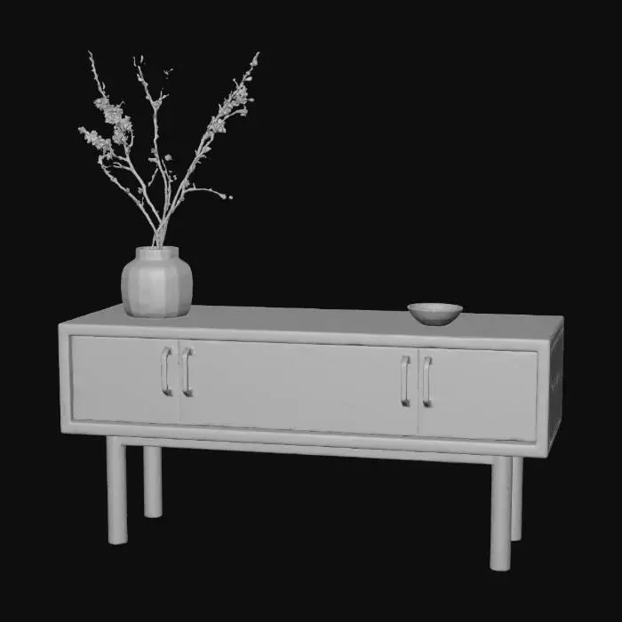 3D model for Modern Oriental Cabinet