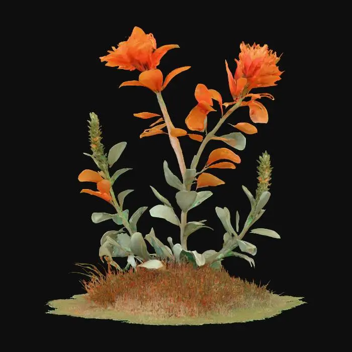 3D model for Arid Flowers
