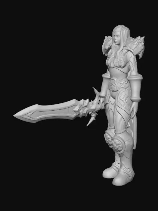 3D model for Sharwyn Shen'dralar