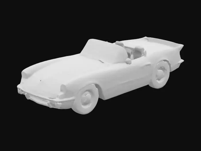 3D model for make a C1 1950s corvette
